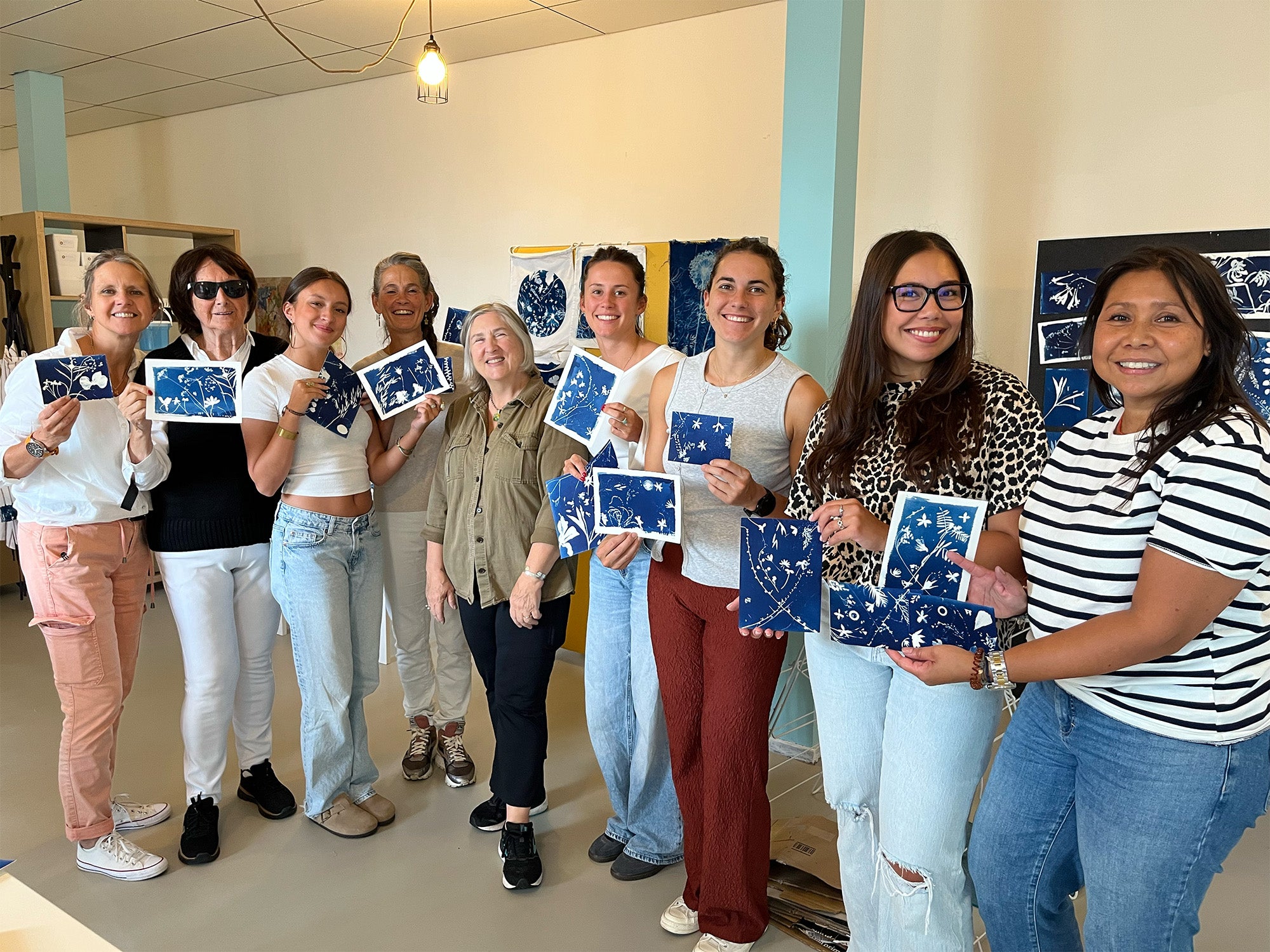 Botanical Cyanotype Workshop — Paper