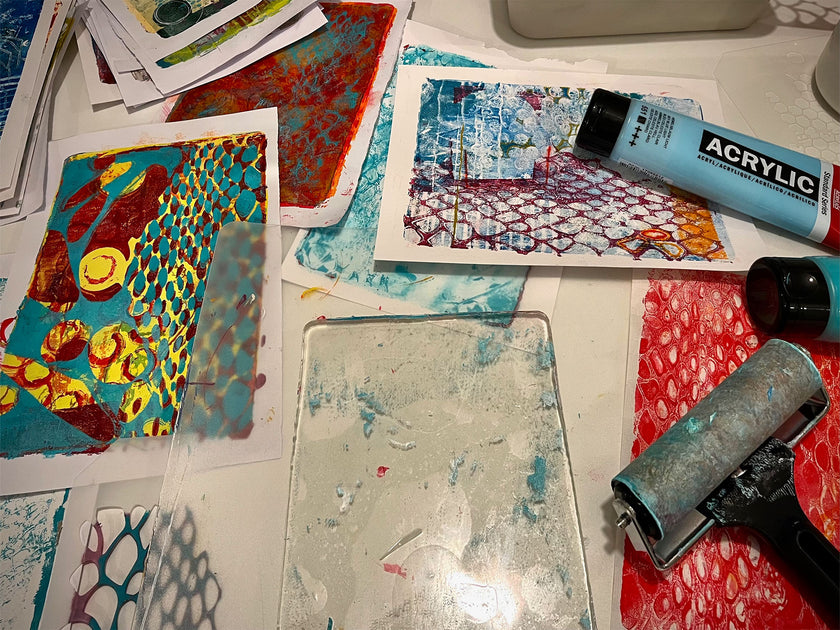 Gel Plate Printing Workshop — Abstracts