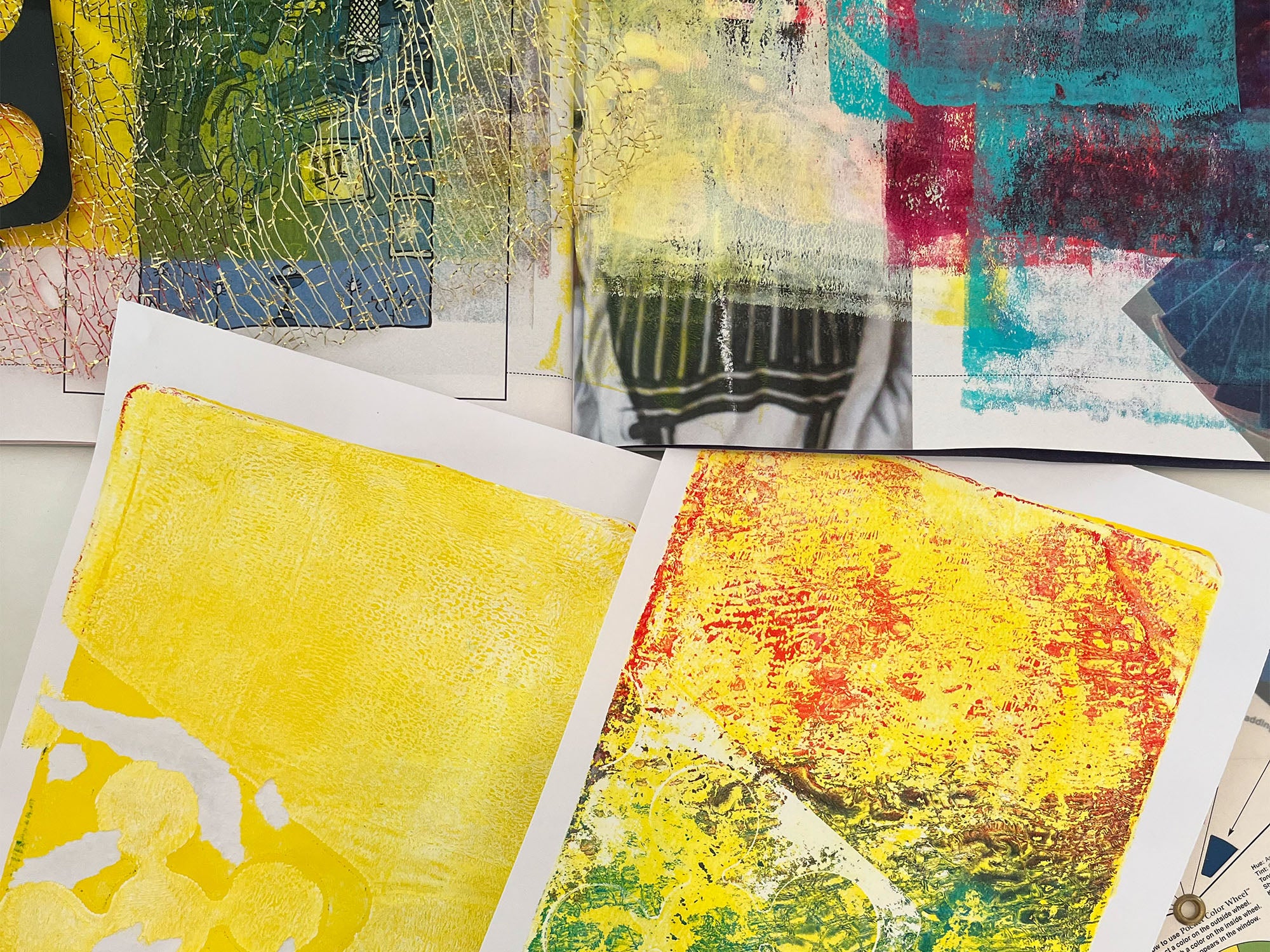 Gel Plate Printing Workshop — Abstracts