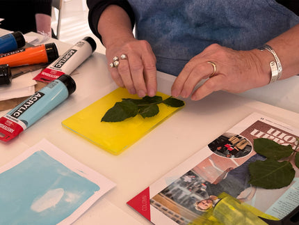 Gel Plate Printing Workshop — Botanicals