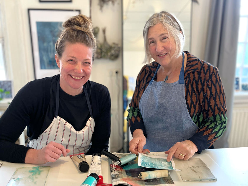 Gel Plate Printing Workshop — Botanicals